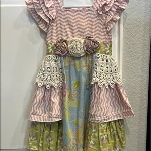 Mustard Pie Lace Dress 4T
